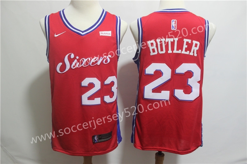 Philadelphia 76ers #23 Red NBA Jersey