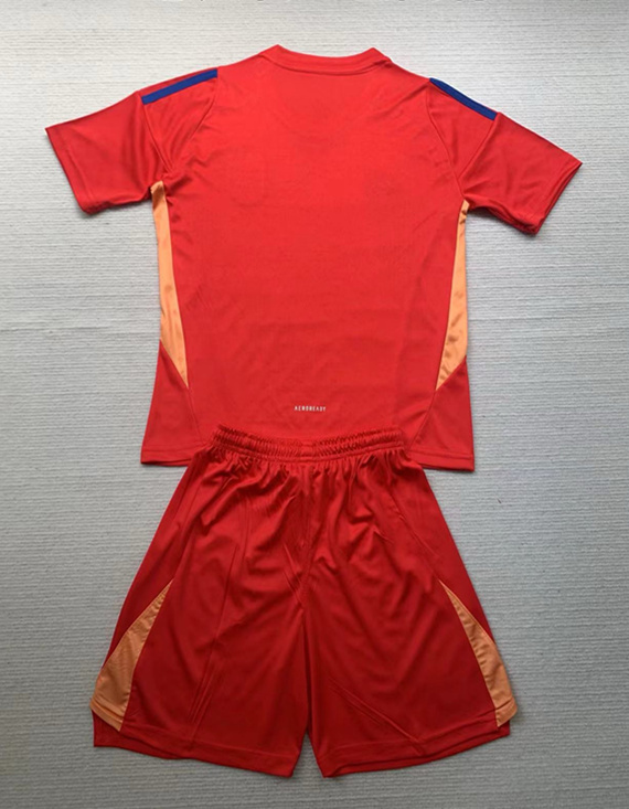 2024-2025 Italy Goalkeeper Red Soccer Uniform-AY