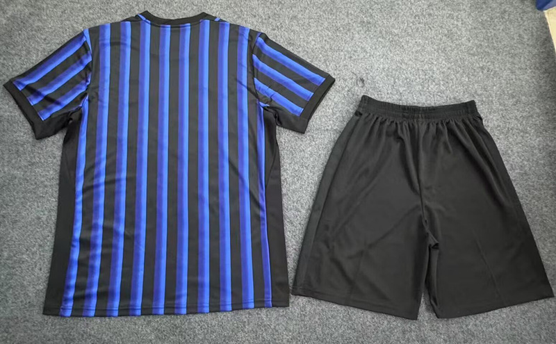 2025-26 Inter Milan Home Blue&Black Soccer Uniform-718