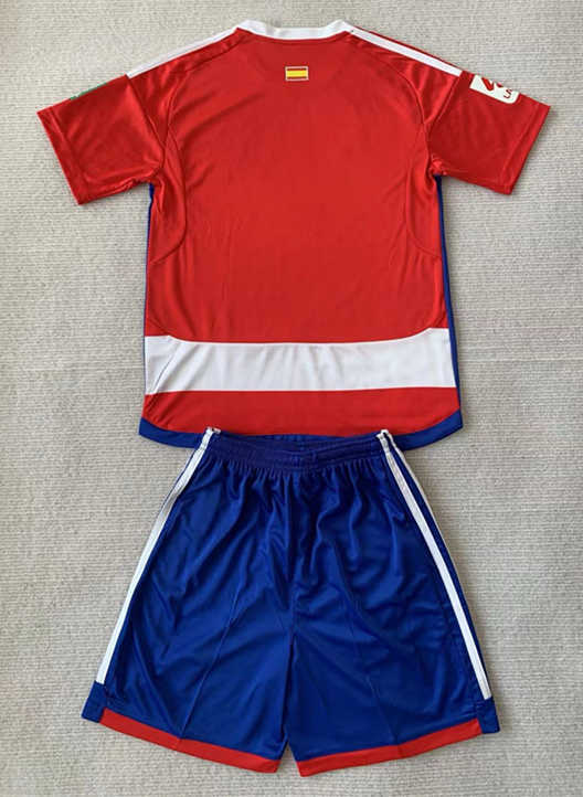 2024-2025 Granada CF Home Red LS Soccer Uniform-AY