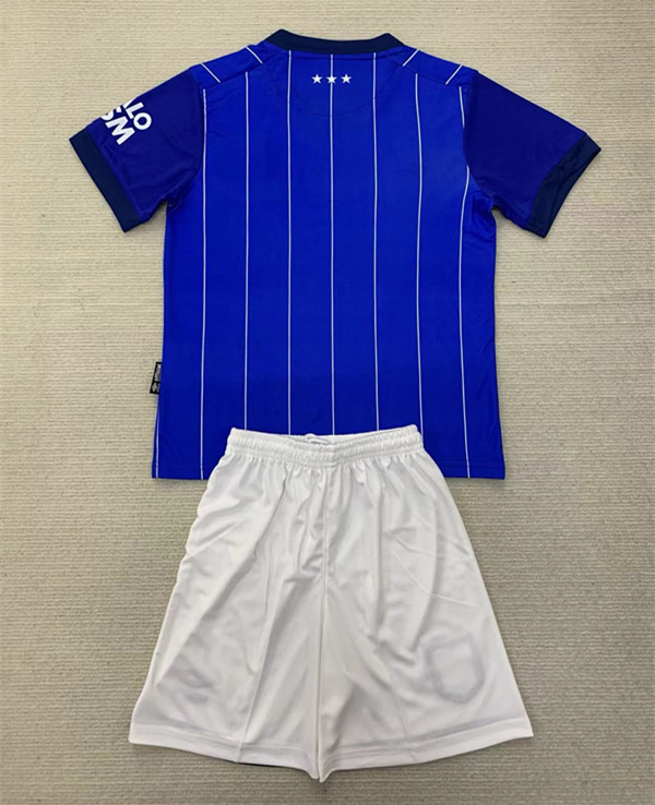 2024-2025 Ipswich Town Home Blue Soccer Uniform-AY