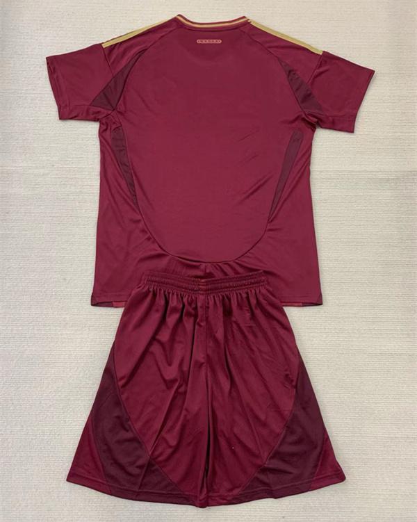 2024-2025 Roma Home Red Soccer Uniform-AY