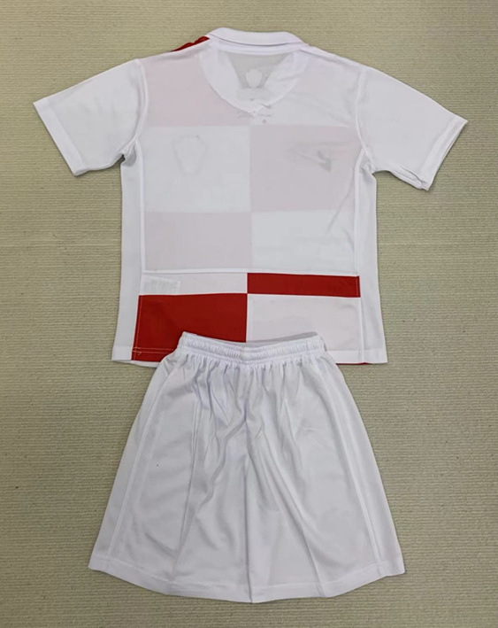 2024-2025 Croatia Home Red&White Soccer Uniform-AY