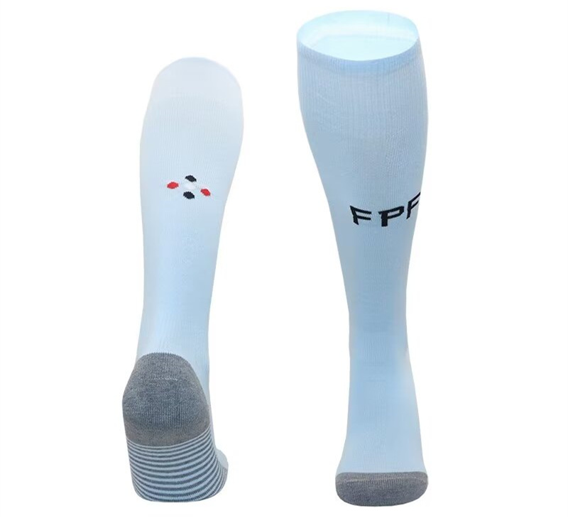 2024-2025 Portugal Away White Kids/Youth Soccer Socks