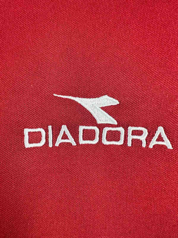 Retro Version 98-99 Roma Home Red LS Thailand Soccer Jersey AAA-811