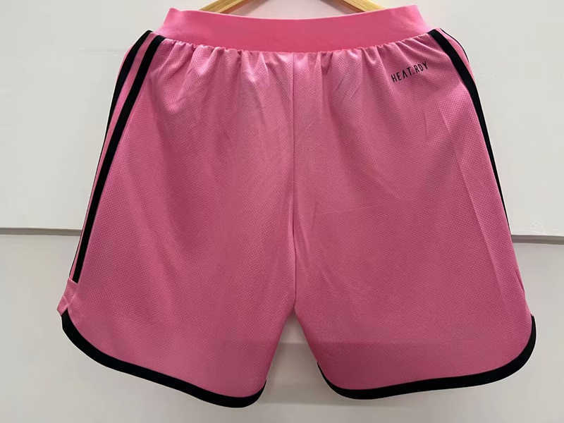 Player Version 2024-2025 Inter Miami CF Home Pink Thailand Soccer Shorts-4691