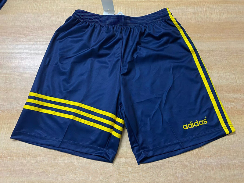 Retro Version 98-99 Club America Home Royal Blue Thailand Soccer Shorts-6895