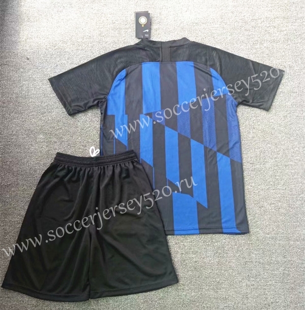 20th Anniversary Inter Milan Blue&Black Commemorative Edition Soccer Uniform