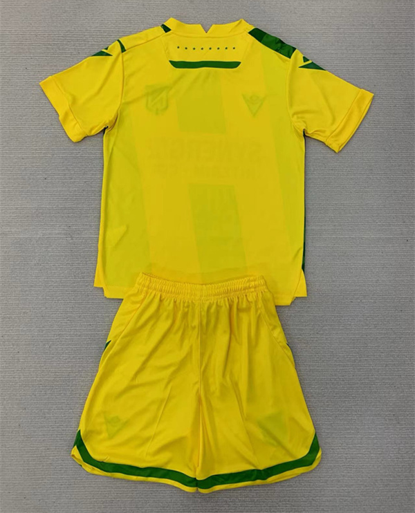2024-2025 FC Nantes Home Yellow&Green Soccer Uniform-AY