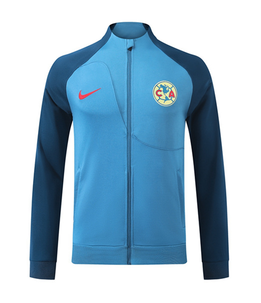 2024-2025 Club América Blue Thailand Soccer Jacket-LH