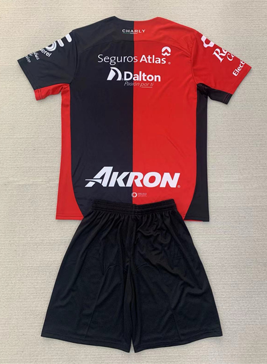 2024-2025 Atlas Home Red&Black Soccer Uniform-AY