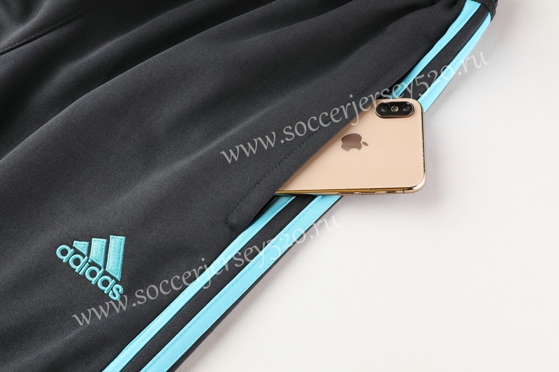 2019-2020 Juventus Dark Gray Thailand Training Soccer Jacket Uniform-LH