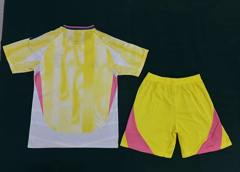 2024-2025 Juventus Away Yellow Soccer Uniform-3454