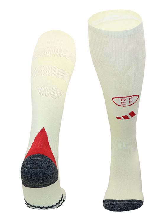 2024-2025 Spain Away Yellow Thailand Soccer Socks-4539