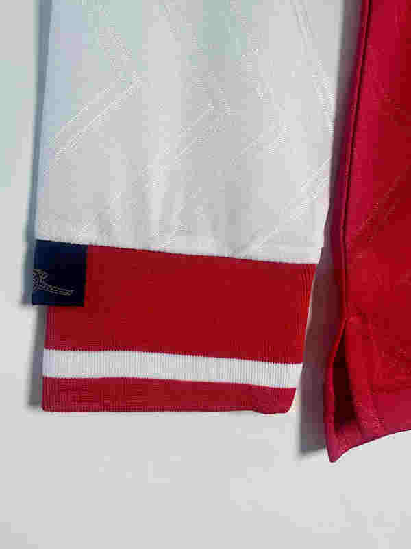 Retro Version 96-97 Arsenal Home Red LS Thailand Soccer Jersey AAA-811