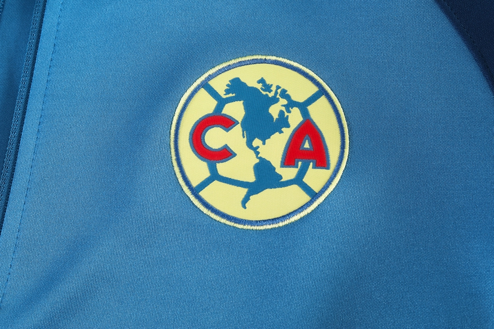 2024-2025 Club América Blue Thailand Soccer Jacket-LH