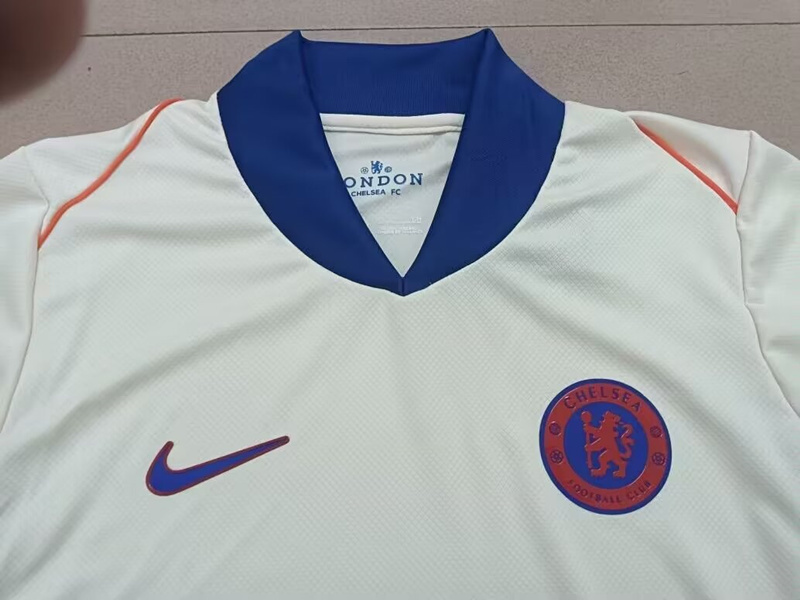 2024-2025 Chelsea Away White Soccer Uniform-718