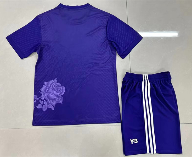 2024-2025 Real Madrid Purple Soccer Uniform-709
