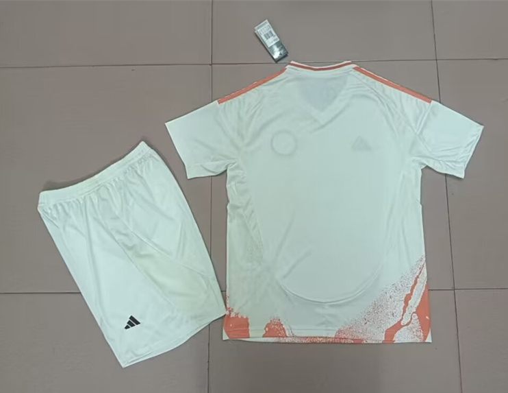 (S-4XL) 2024-2025 Roma Away White Soccer Uniform-718