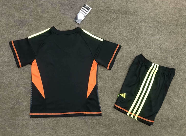 2024-2025 Argentina Goalkeeper Black Soccer Uniform-6748