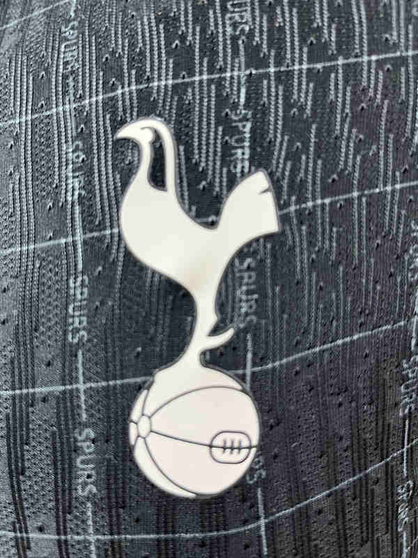 Player version 2025-26 Tottenham Hotspur Away Black LS Thailand Soccer Uniform-0871