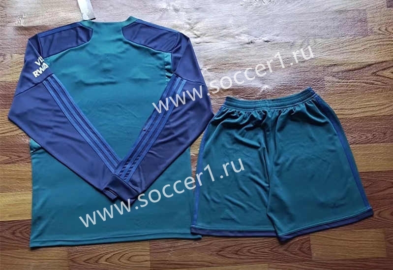2023-2024 Arsenal 2nd Away Blue LS Thailand Soccer Uniform AAA-709