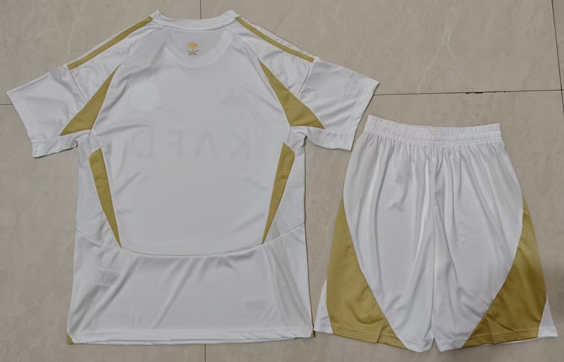 (S-4XL) 2024-2025 Al-Nassr FC 2nd Away White Soccer Unifrom-718