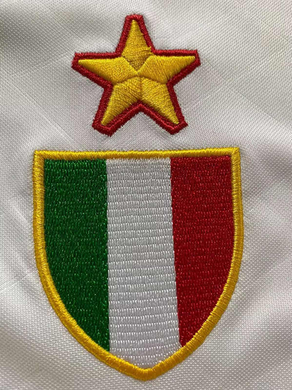 Retro Version 93-94 AC Milan Away White LS Thailand Soccer Jersey AAA-6895
