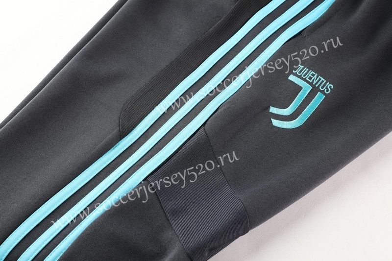 2019-2020 Juventus Dark Gray Thailand Training Soccer Jacket Uniform-LH