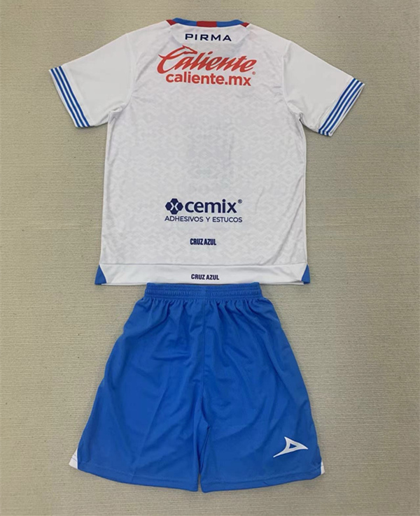 2024-2025 Cruz Azul Away White Soccer Uniform-AY