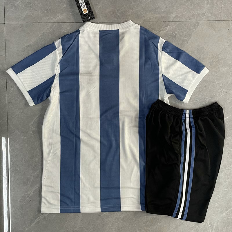 Without Brand Logo (XS-3XL) 2024-2025 Commemorative Edition Argentina Blue&White Soccer Uniform-6253