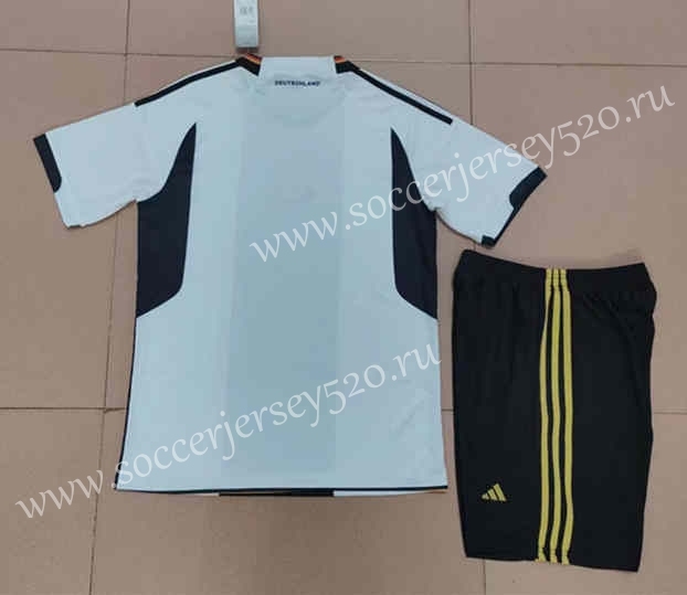 2022-2023 Germany Black&White Soccer Uniform-718