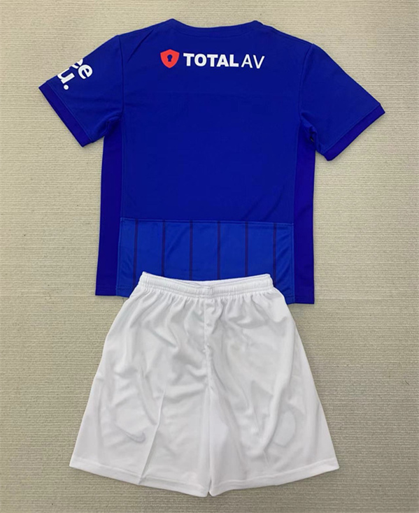 2024-2025 Plymouth Argyle F.C. Home Blue Soccer Uniform-AY