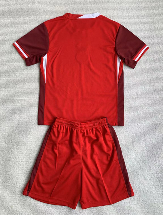 2024-2025 Canada Home Red Soccer Uniform-AY