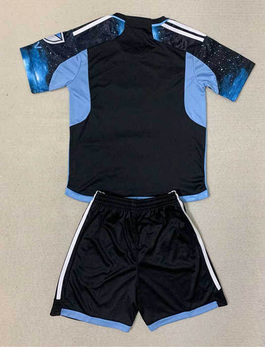 2024-2025 Minnesota United FC Home Black&Blue Soccer Unifrom-AY