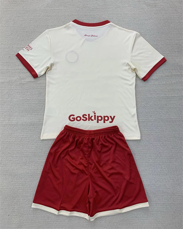 2024-2025 Bristol City Away White Soccer Uniform-AY