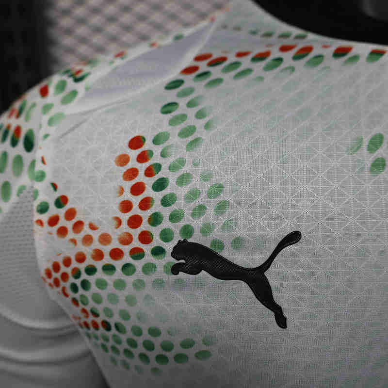Player Version 2025-26 Portugal Away White LS Thailand Soccer Jersey AAA-888