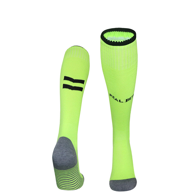 2024-2025 Real Betis Away Fluorescent Green Kids/Youth Soccer Socks