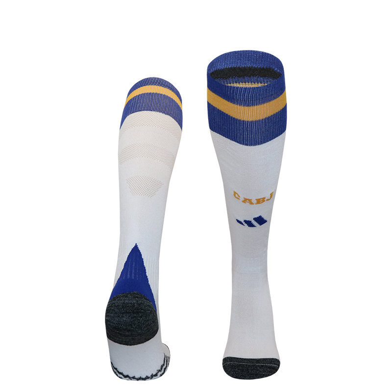 2024-2025 Boca Juniors Away White Kids/Youth Soccer Socks-4539
