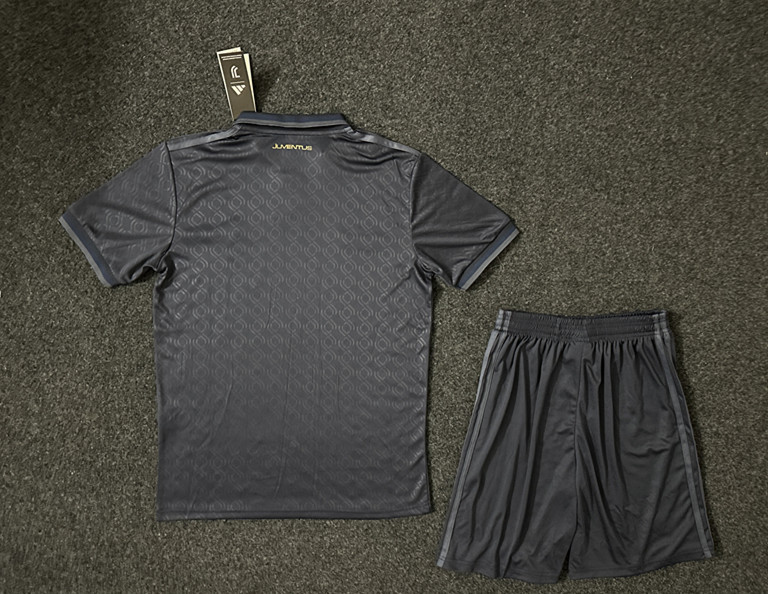 2024-2025 Juventus 2nd Away Royal Blue Soccer Uniform-GB