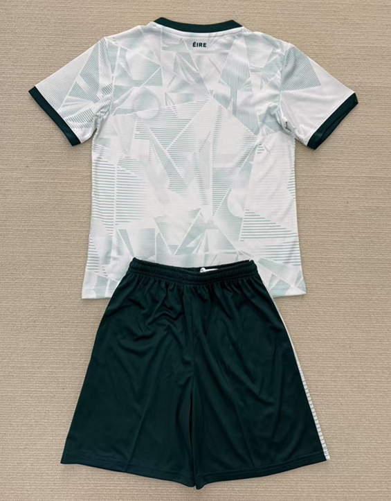 2025-2026 Ireland Away White Soccer Uniform-AY