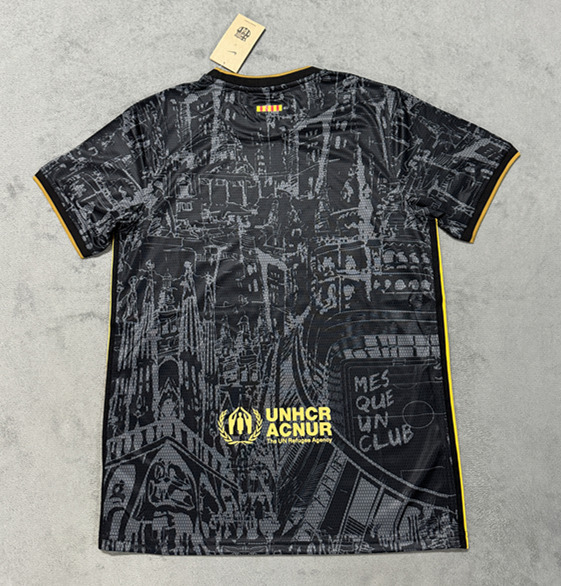 2025-2026 Special Version Barcelona Black&Gold Thailand Soccer Jersey AAA-4506