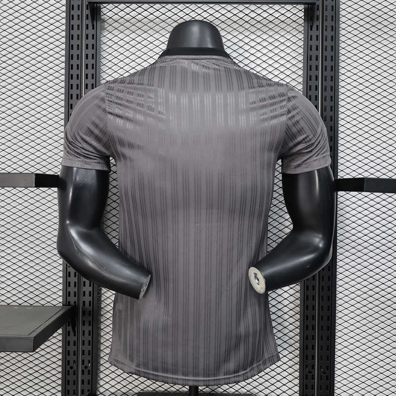 Player Version Casual Jacquard Adidas Grey T-shirt-888