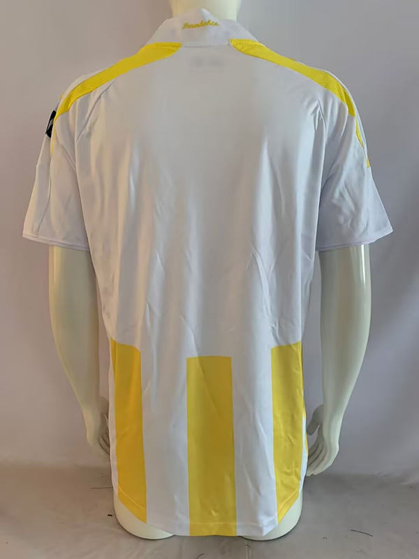 Retro version 07-08 Season Fenerbahçe Away Yellow&White Thailand Soccer Jersey AAA-503