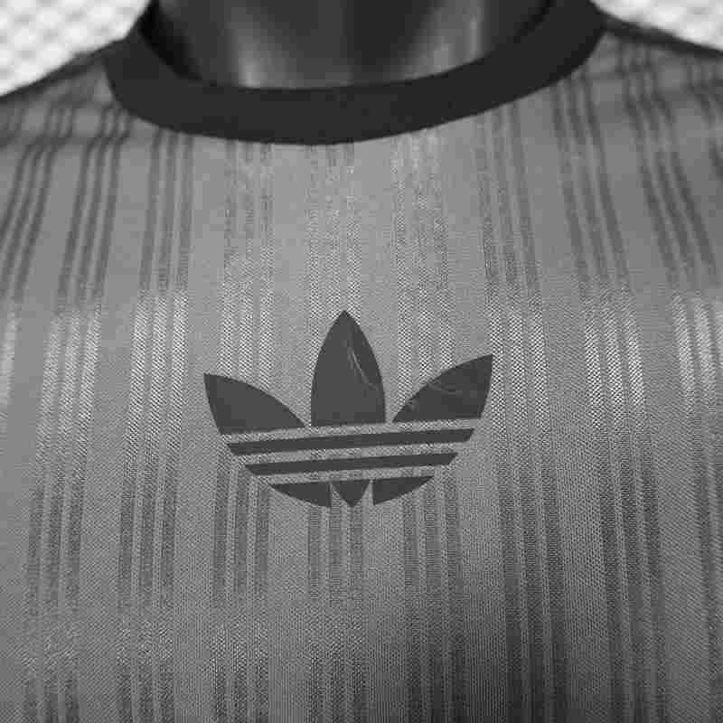 Player Version Casual Jacquard Adidas Grey T-shirt-888