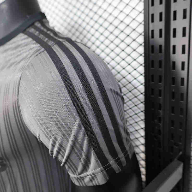 Player Version Casual Jacquard Adidas Grey T-shirt-888