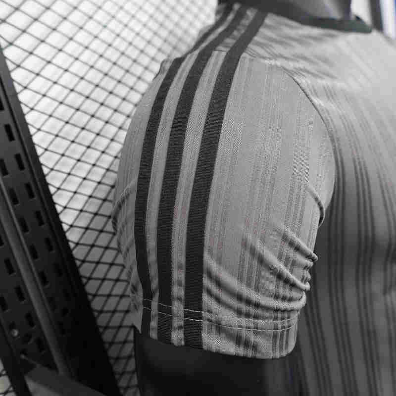 Player Version Casual Jacquard Adidas Grey T-shirt-888
