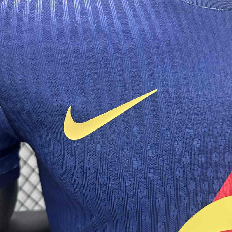 Player Version 2025-2026 Barcelona Blue Soccer Jersey AAA-3596