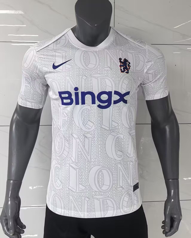 2025-2026 Chelsea White Thailand Training Soccer Jersey AAA-416