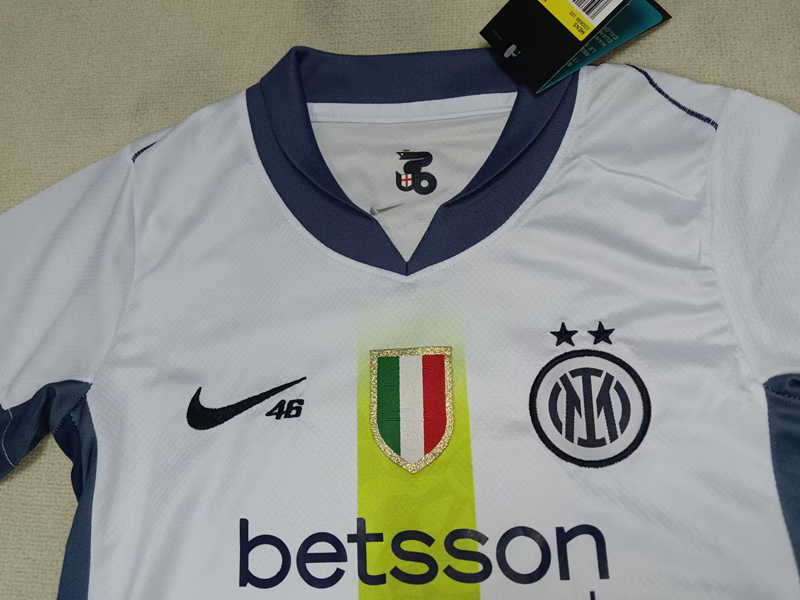 2025-2026 Special Version Inter Milan White Kids/Youth Soccer Uniform-507